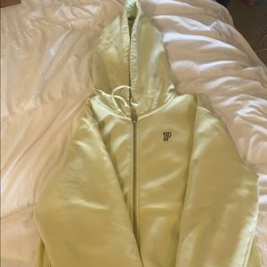 Oversized pink hoodie